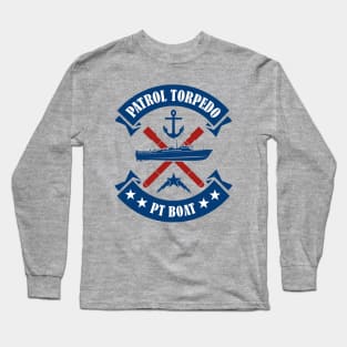 Patrol Torpedo PT Boat Long Sleeve T-Shirt